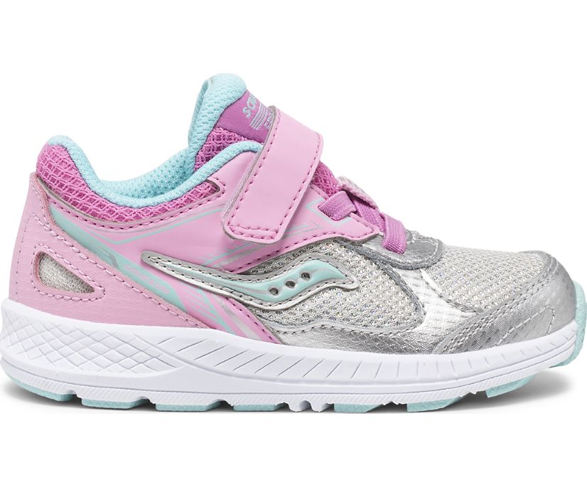 Saucony Cohesion 14 A/C Jr. Kids' Sneakers Pink / Silver | AU 803VRWD